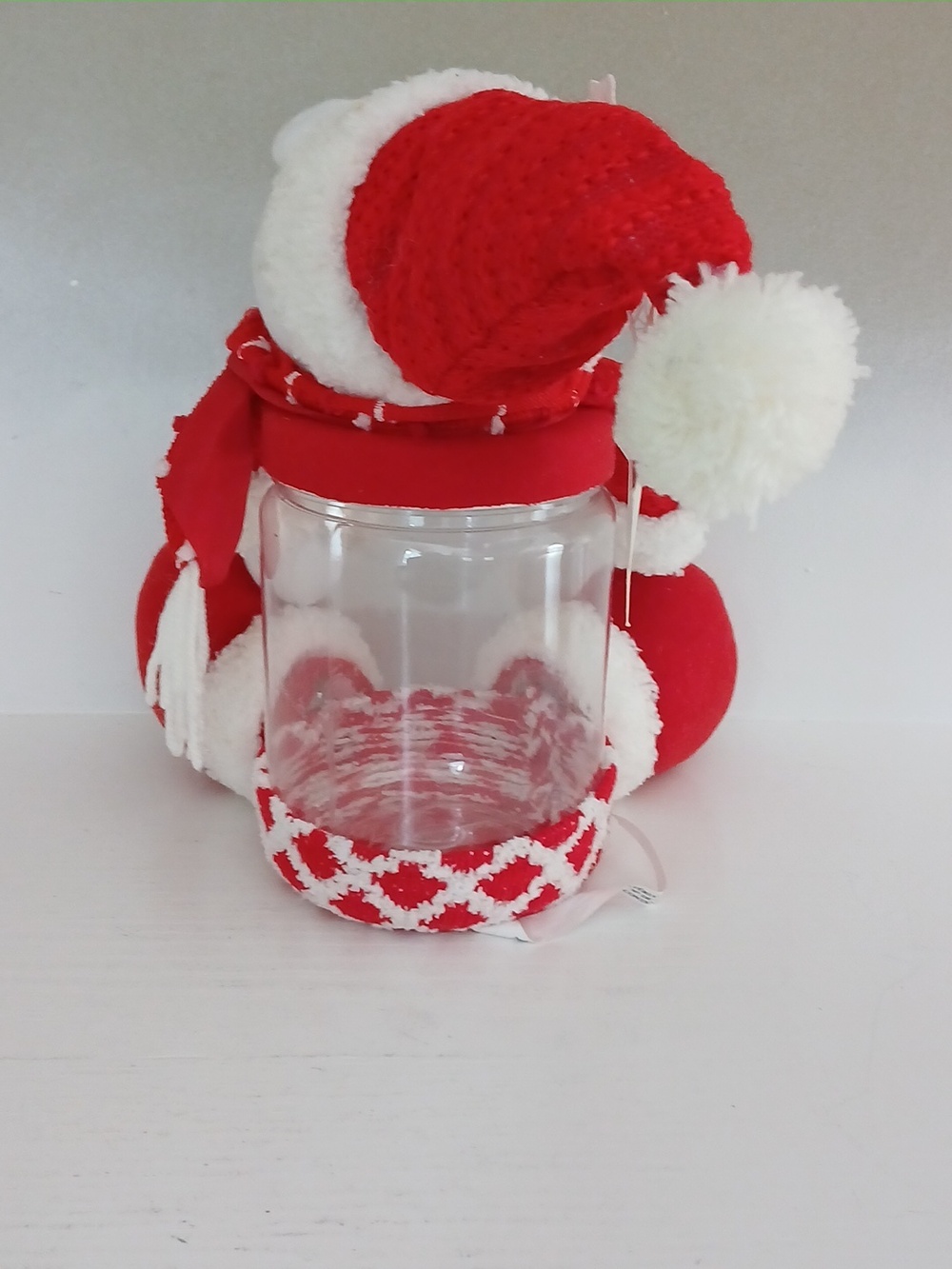 Plush Holiday Bear Jar - Picture 3 of 3